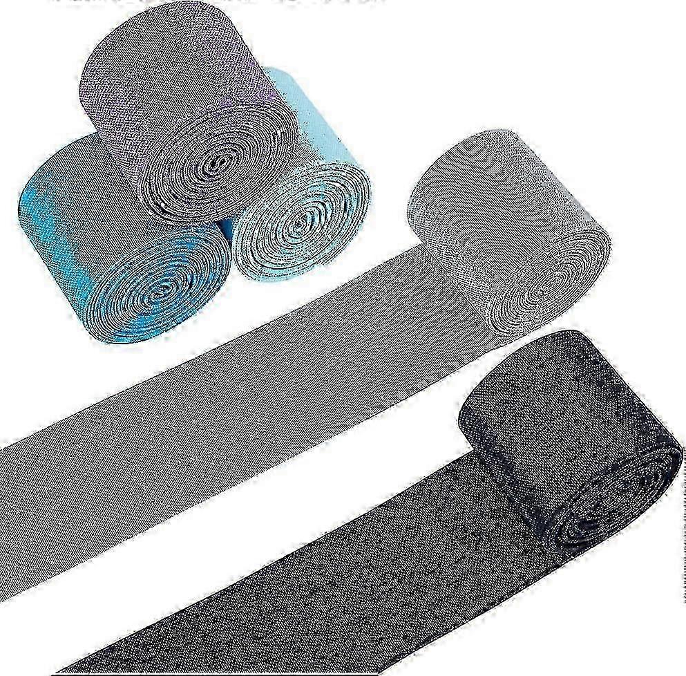 11 Yards 5 Colors Flat Elastic Bands 2 Inch Wide Heavy Stretch High Elasticity Elastic Band for Waistband Wig Bands Cuff Sewing Crafts DIY DIY