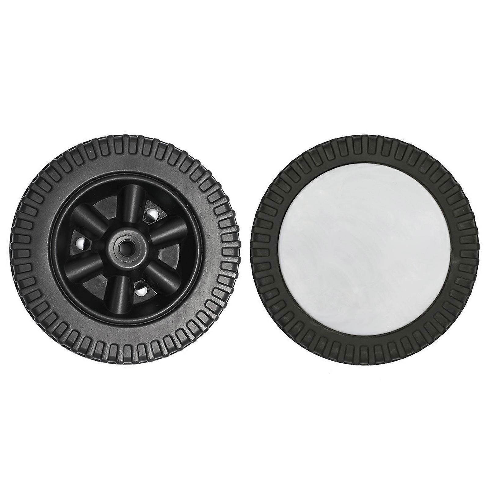 Universal 6inch BBQ Replacement Wheel With Heat Resistant Plastic Materials Smooth Rolling Mobility Multicolor