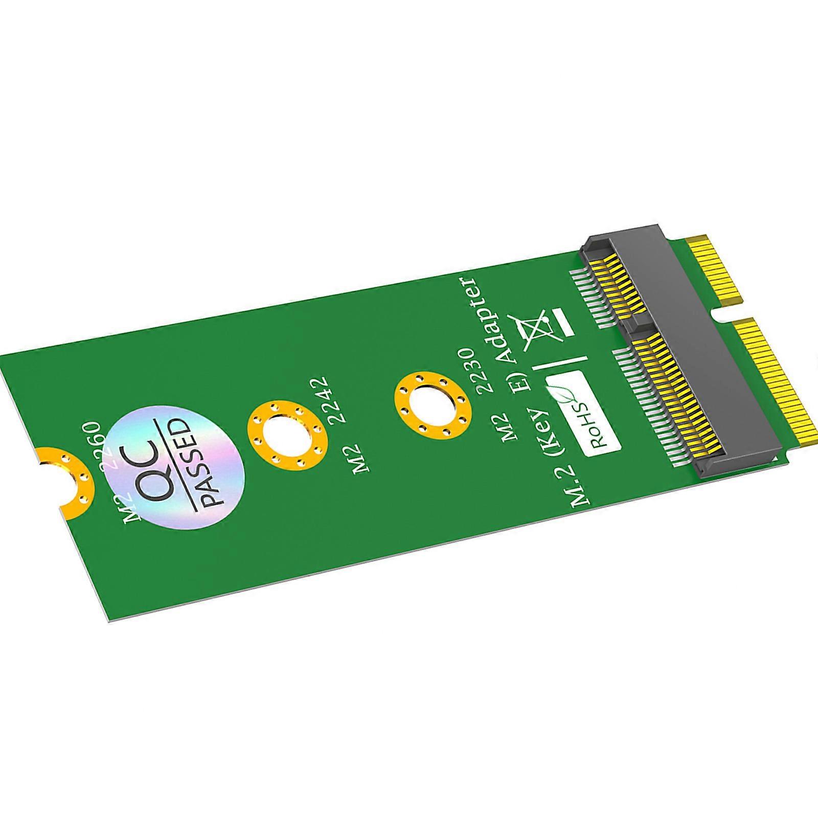 Testing Tool Extension Cable for M.2 A+E to NVME M Key Laptop Mainboard Extension for SSDs 2230 to 2280 Multicolor