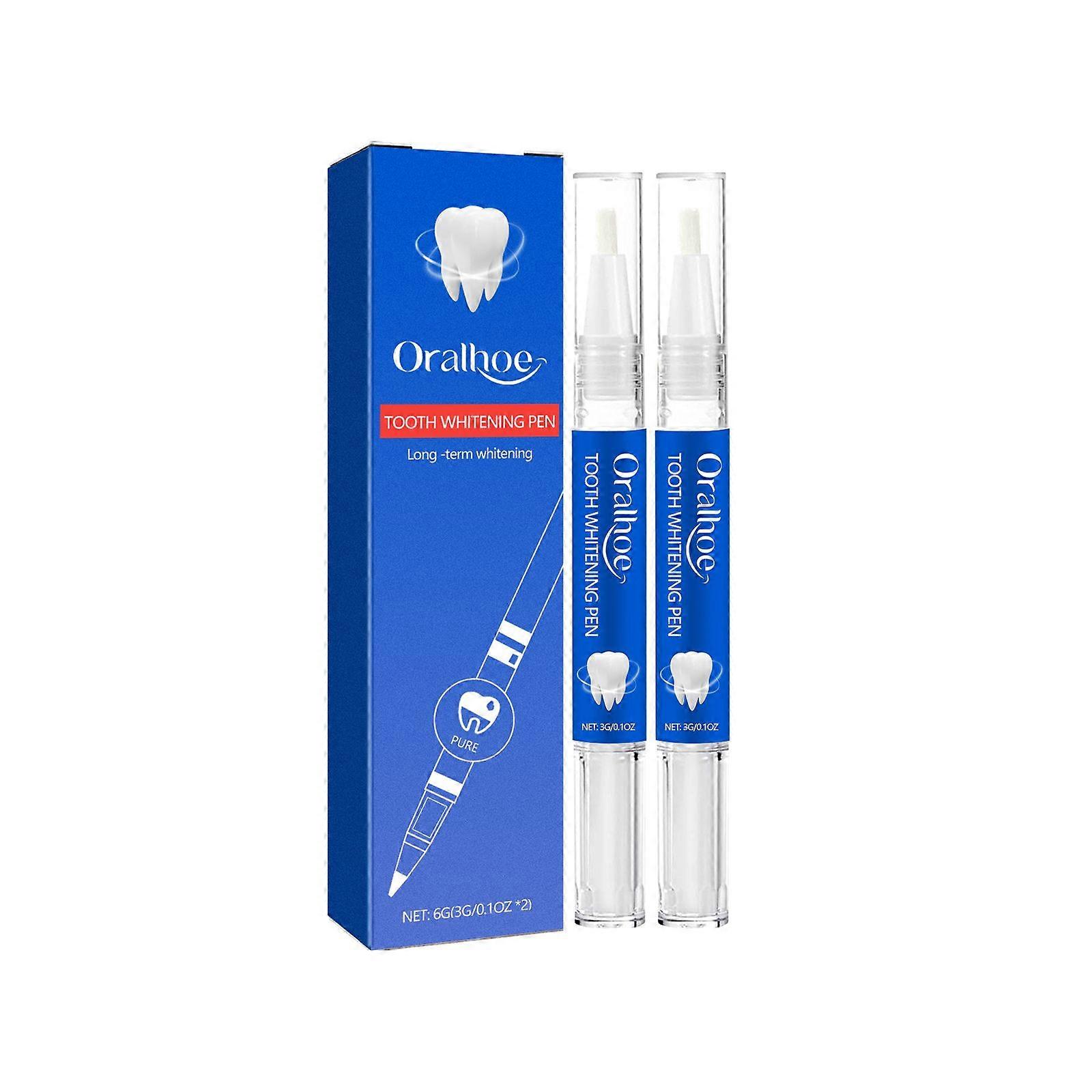 Teeth Whitening Pen Contains Mint Leaf Extract, Chamomile Extract And Xylitol