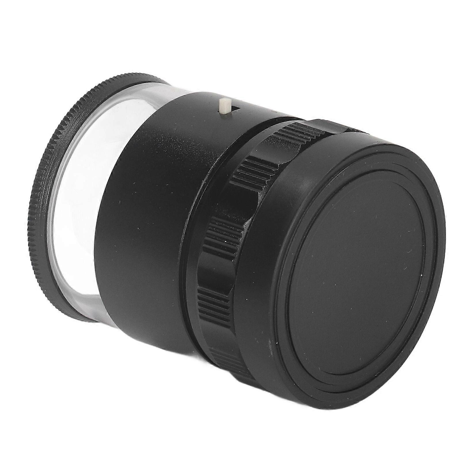 10X Illuminated Jewelers Loupe Interchangeable Scale 8LED Light 28mm Field Loupe Magnifier