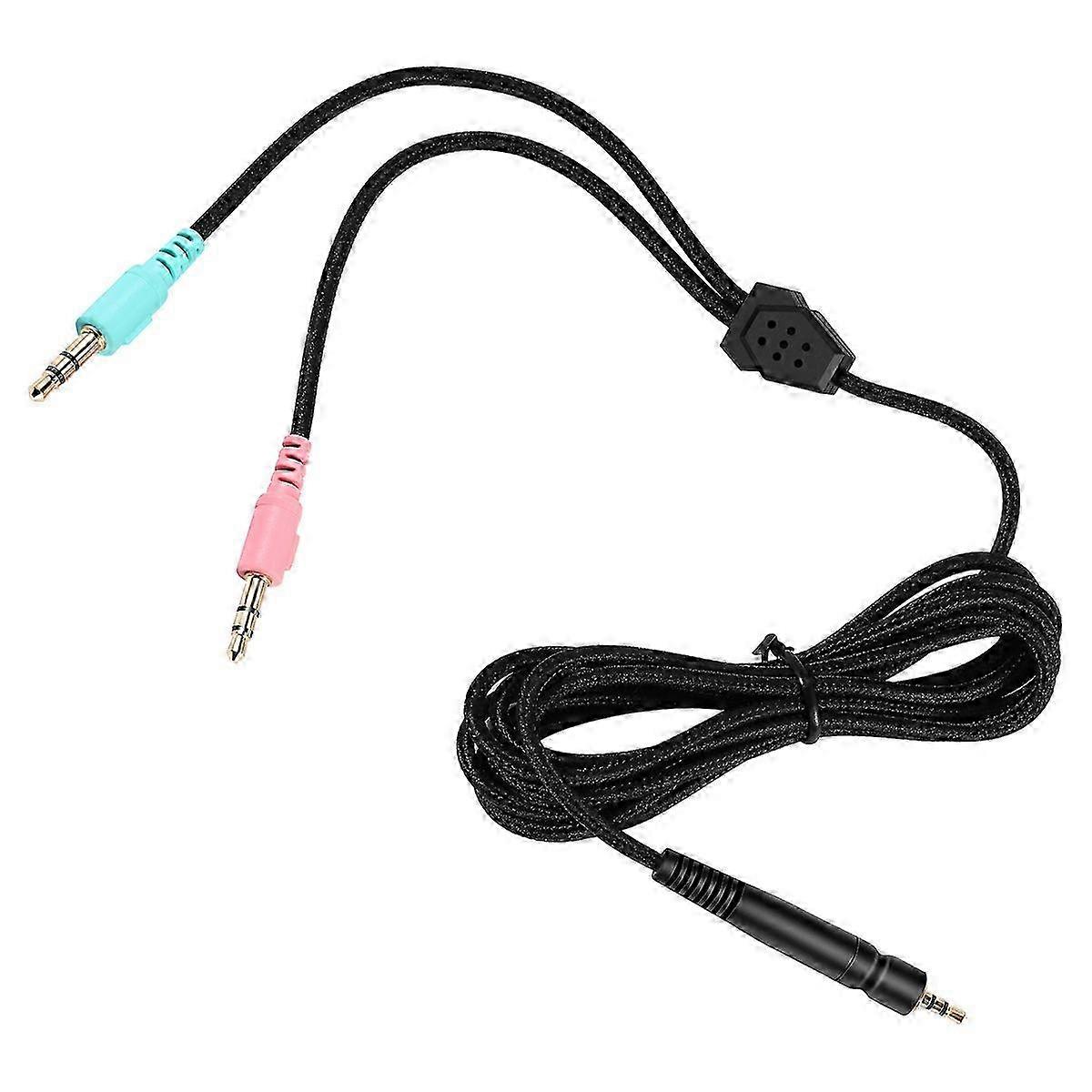Replacement audio cable for Sennheiser GSP 600 with PC connection