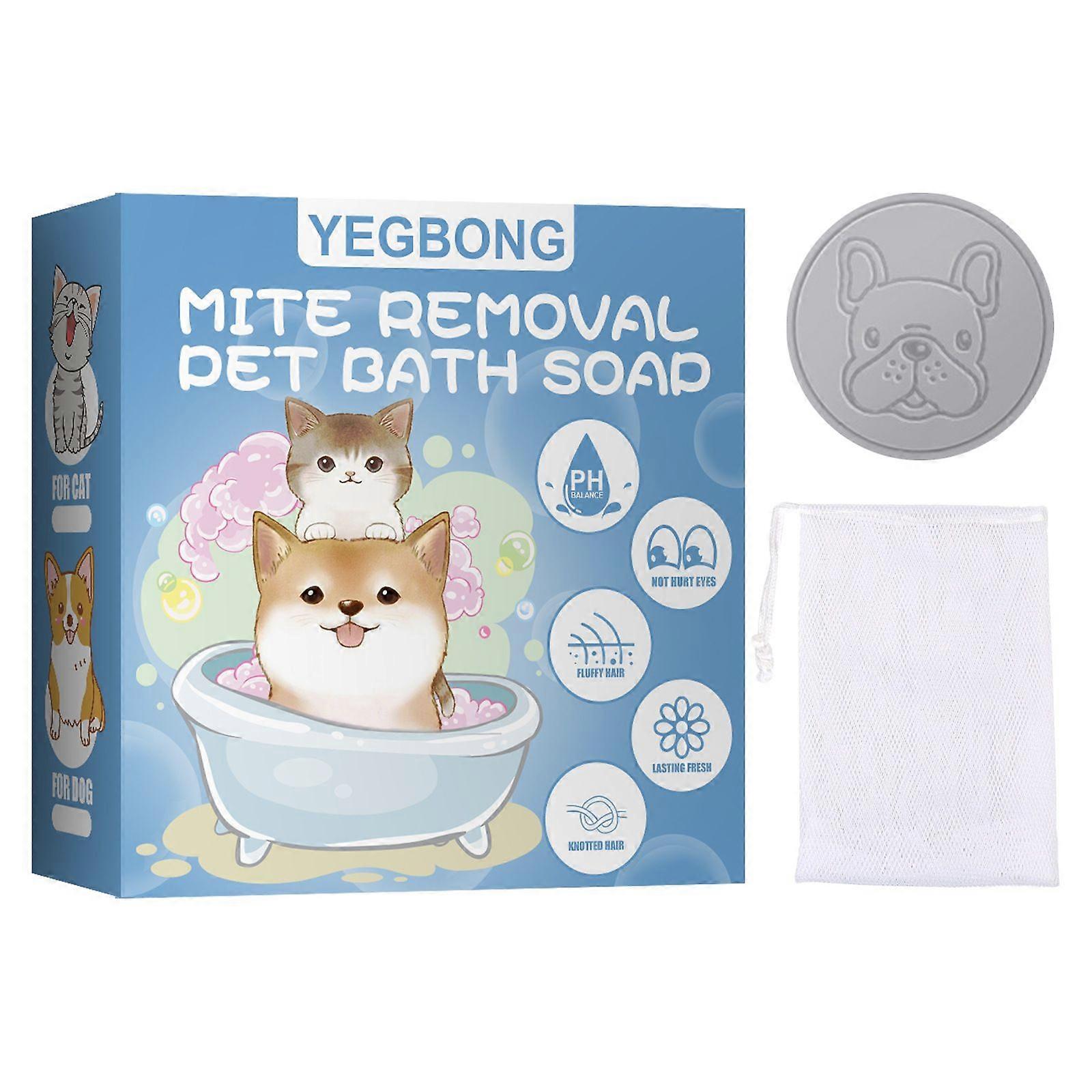 Pet Mite-Removing Bath Soap Contains Sodium Oleate