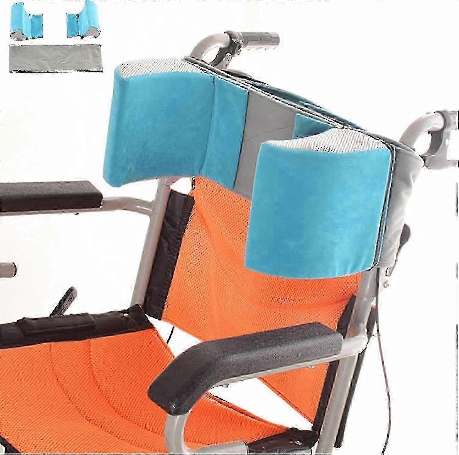 Lateral support cushion for wheelchair with memory foam