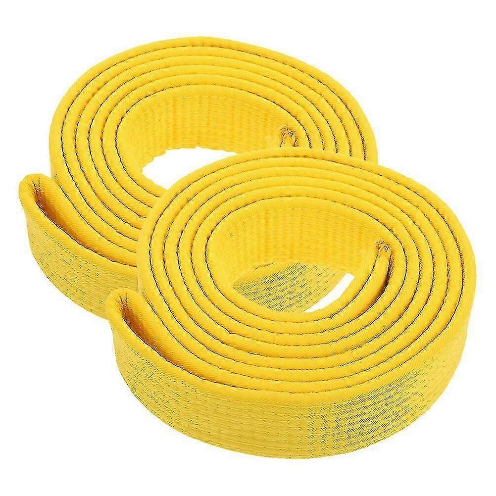 2Pcs Karate Belt Replacement Waistband Taekwondo Belt Multi-function Karate Belt