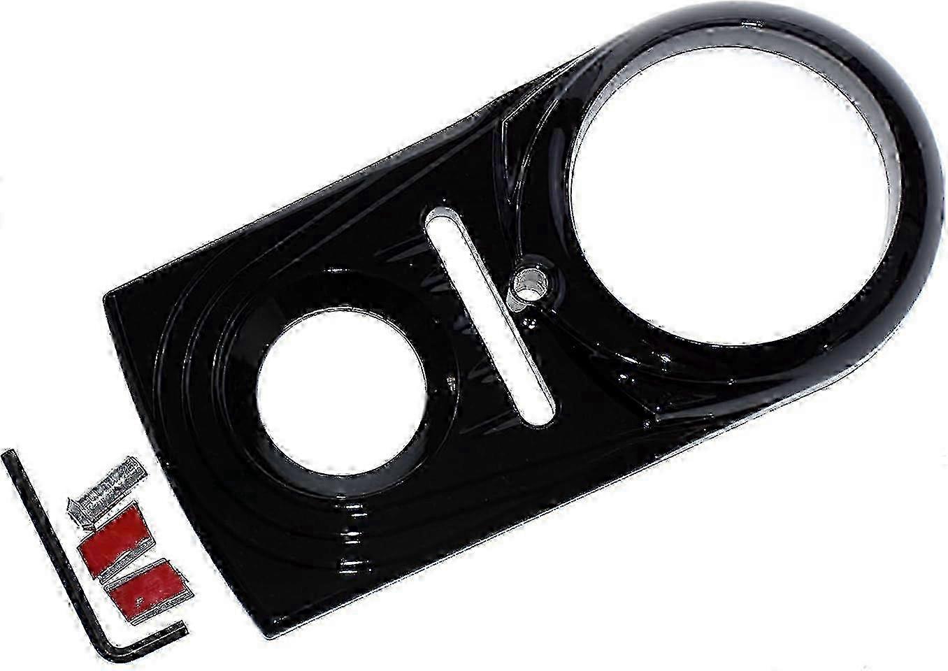 Dash Panel Insert Panels Cover ABS Fit for Harley FXSTC Softail Custom FLSTF Fat Boy FLSTC Softail Classic Black 2025