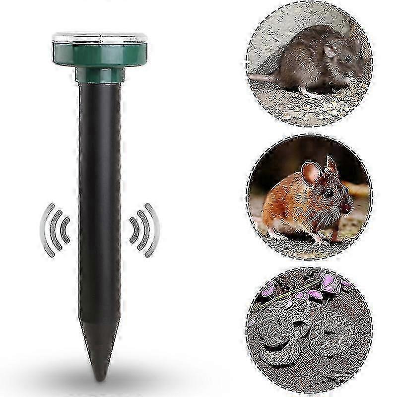 Set of 4, mole, mouse and rat repellent, green Edition 2025
