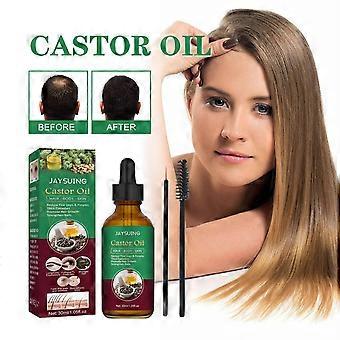Jaysuing Hair Care Castor Oil Moisturizing Anti-Hair Loss Treatment Strengthening Hair Scalp Massage
