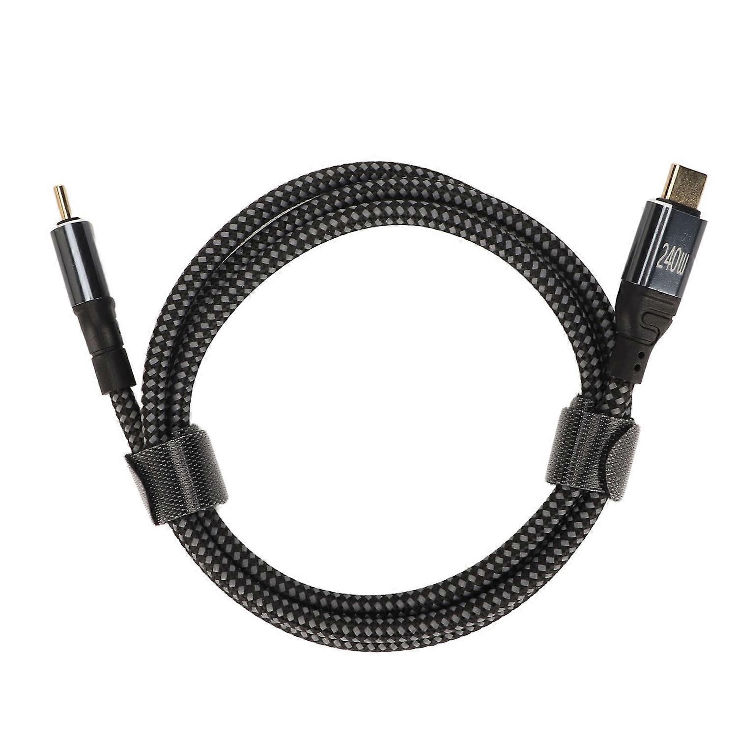 USB C to USB C Cable PD240W USB2.0 Type C Interface 480Mbps USB C Male to C Male Double Ended Data C