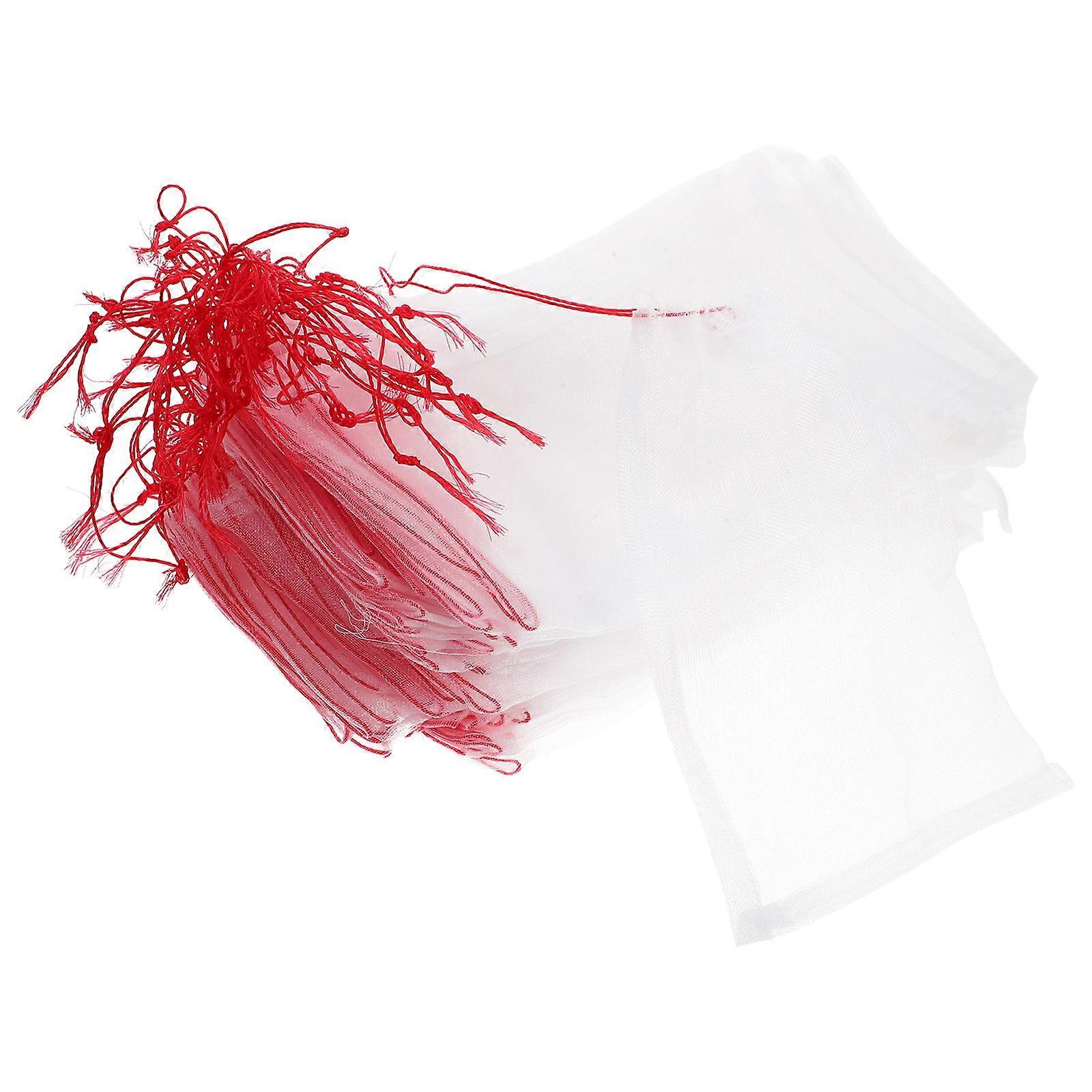 Sand Washing Machine Filter Transparent Mesh Bag for Sand Cleaning 100Pcs