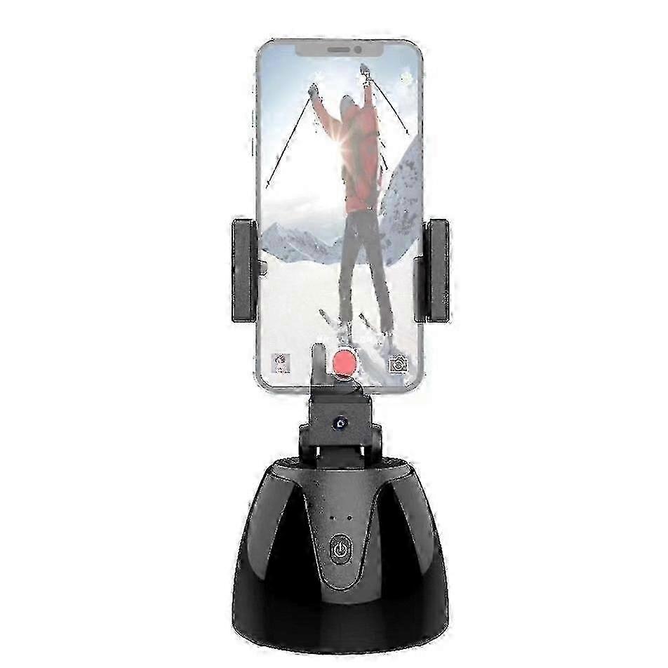 360-Degree Smart Follow-Up Selfie Live Video Recording Tripod Heads Battery Tripod Heads