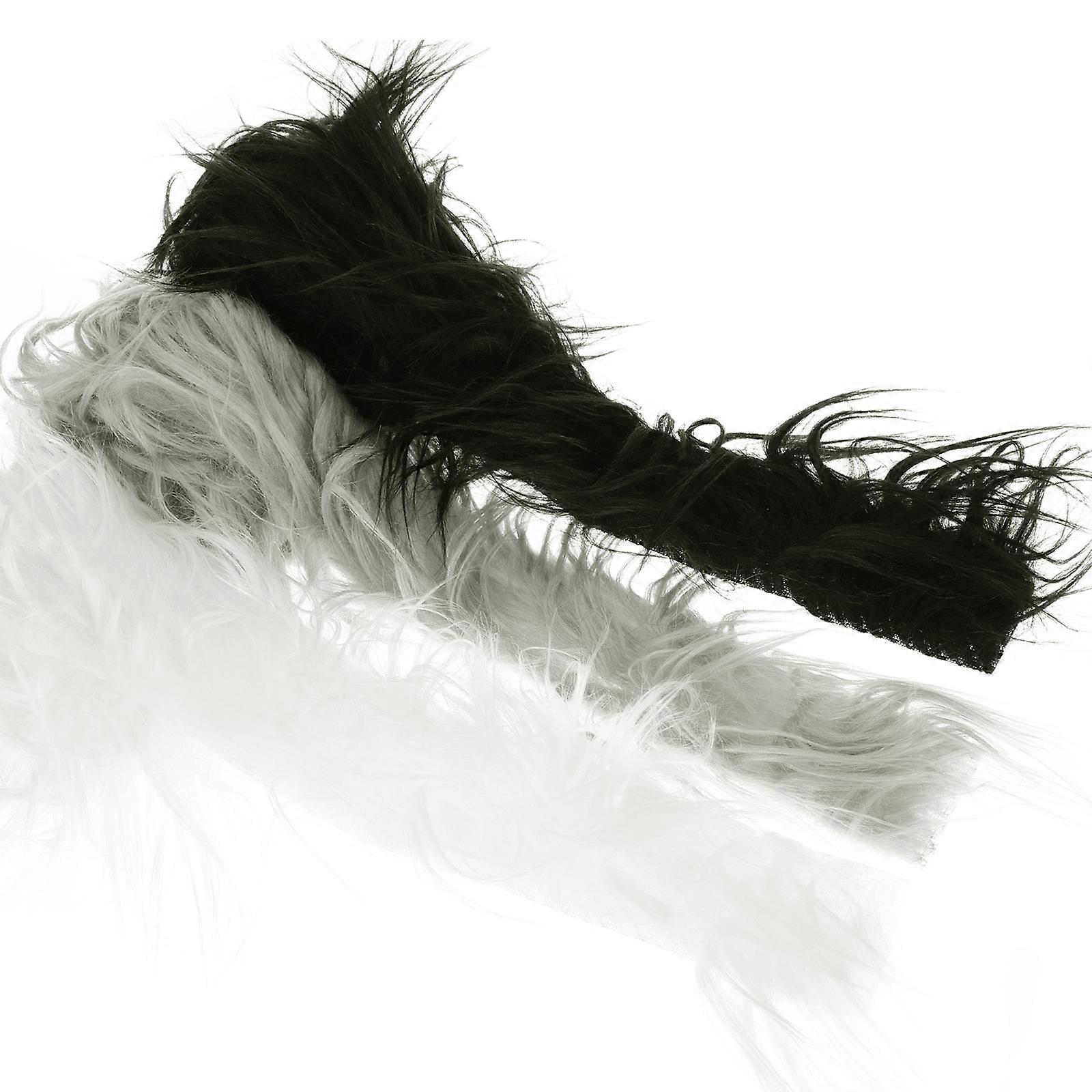 Assorted Color Faux Face Mask Fabric Strips for DIY Craft 3Pcs