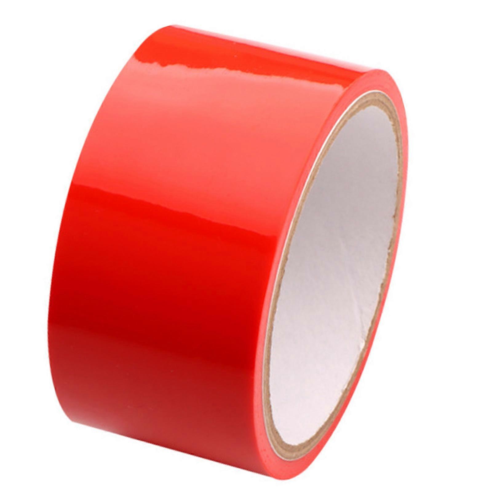 Non Stick Static Tapes No Glues Electrostatic Adsorption Tape Binding Static Tape Non Sticky Residues for Organizing  Red