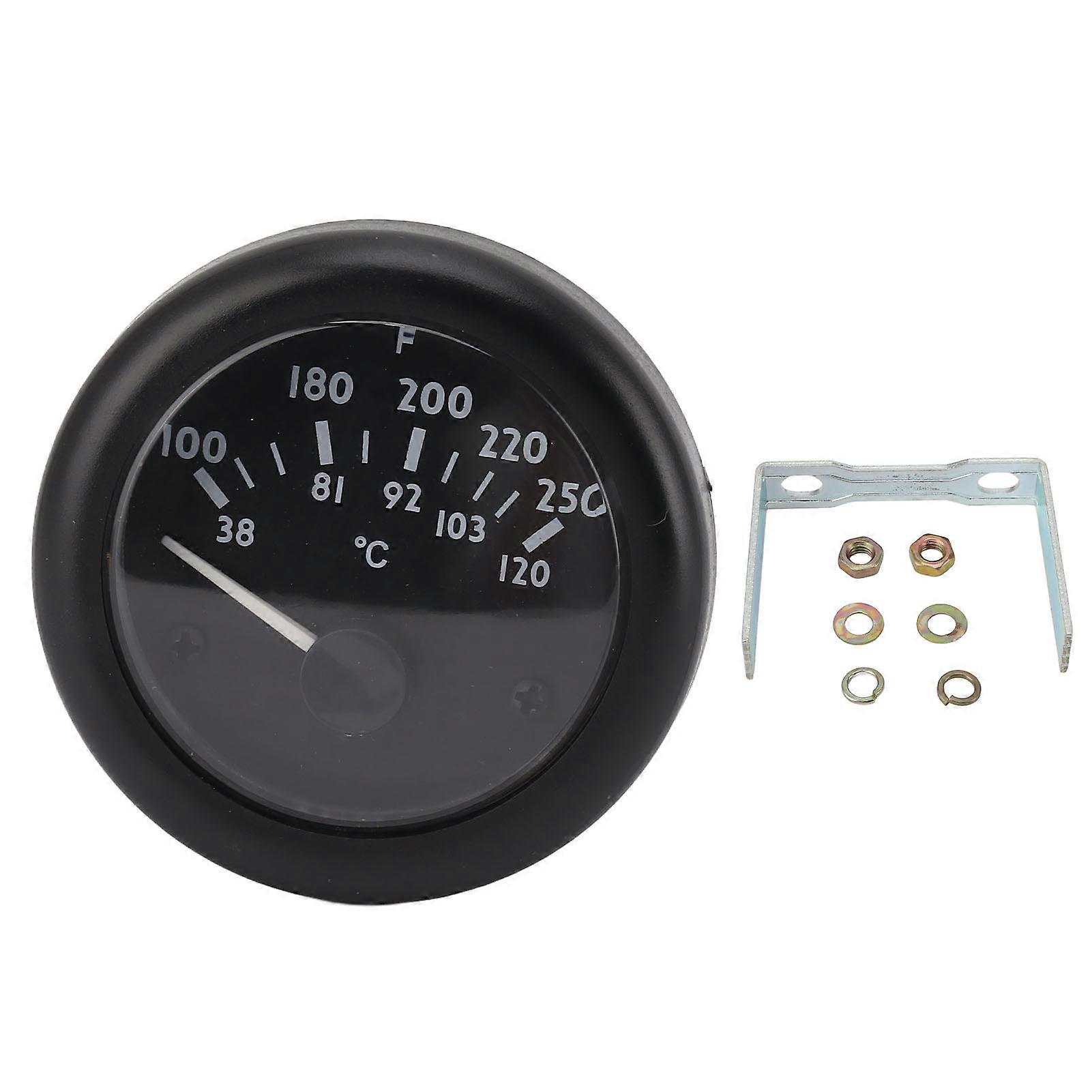 Diesel Generator VDO Pointer Water Temp Temperature Gauge Meter for Engineering Machinery Vehicles