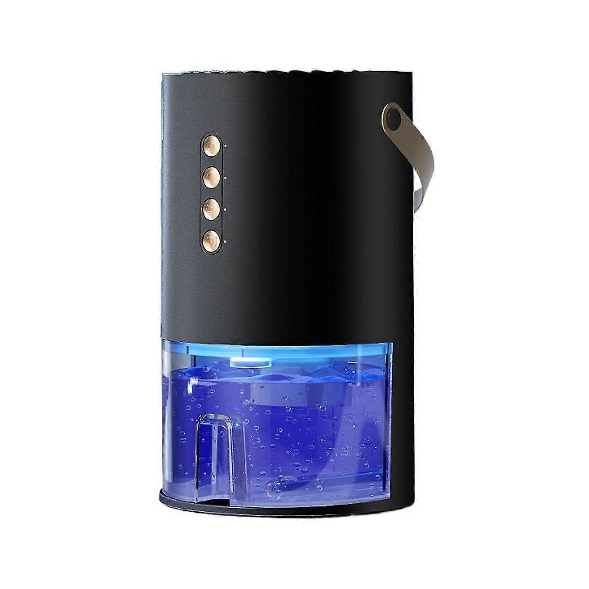 Small Dehumidifier 1300ml Water Tank Dehumidifier for Basement with Auto-Off, Sleep Mode and LED Lighting