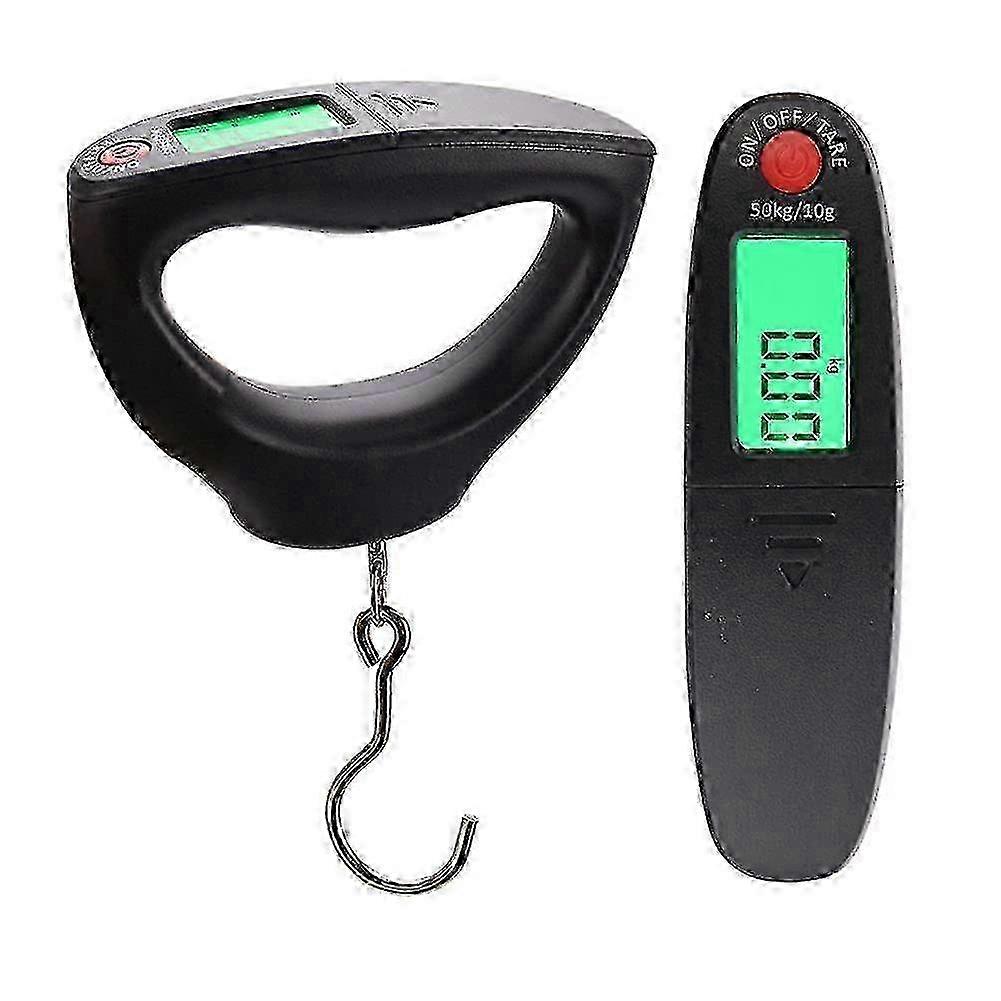 Electronic Balance Practical Electronic Fishing Scales Large Scale Hanging Pocket Portable Hanging Scales With Led Display Black Hook