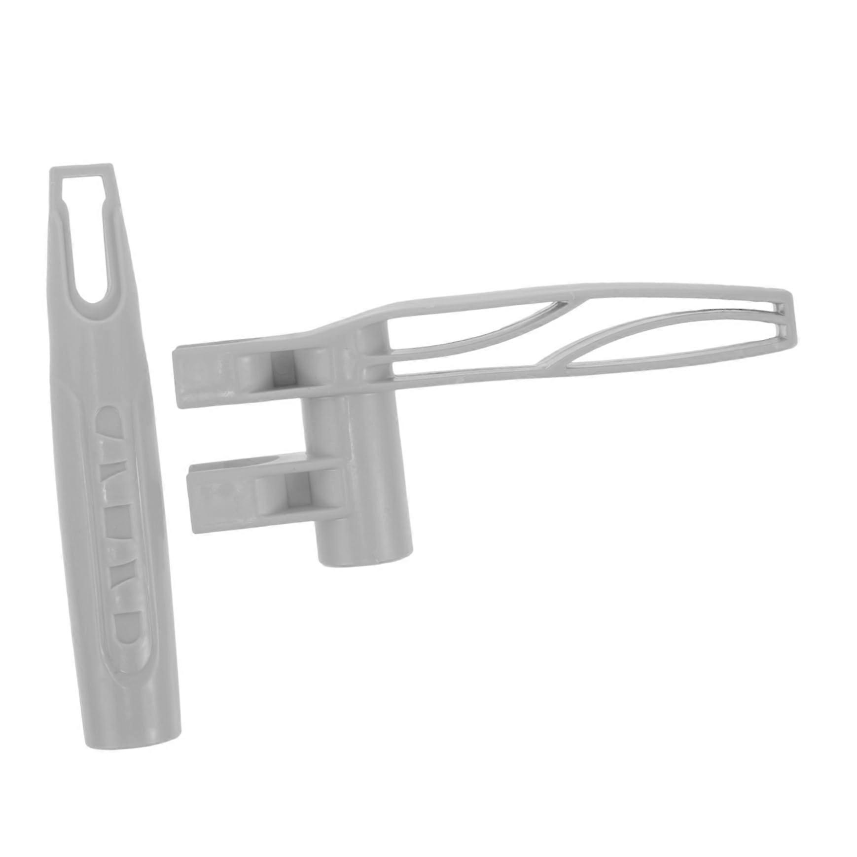 Broom Handle Replacement Mop Stick with Ergonomic Grip for Household Sweeping and Dustpan Cleaning