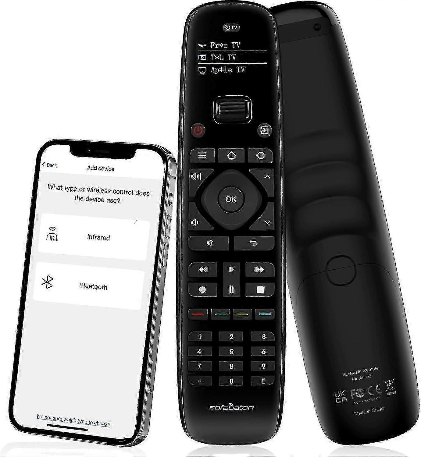 U2 Universal Remote (with Backlight), All-in-One Smart Universal Remote Control