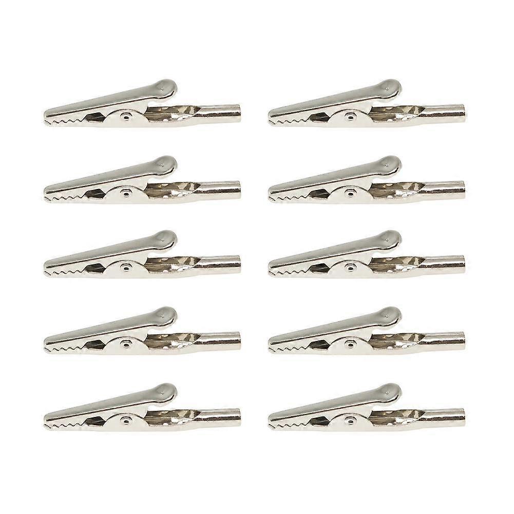 MUMQAQ Crocodile Clip Set,10pcs Large 10A,Single Handled Clip Accessories
