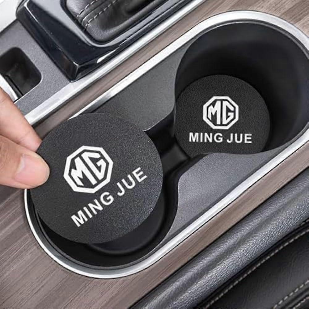 2 Pack Car Cup Holder Coasters NonSlip Drink Mats Ref: 1263