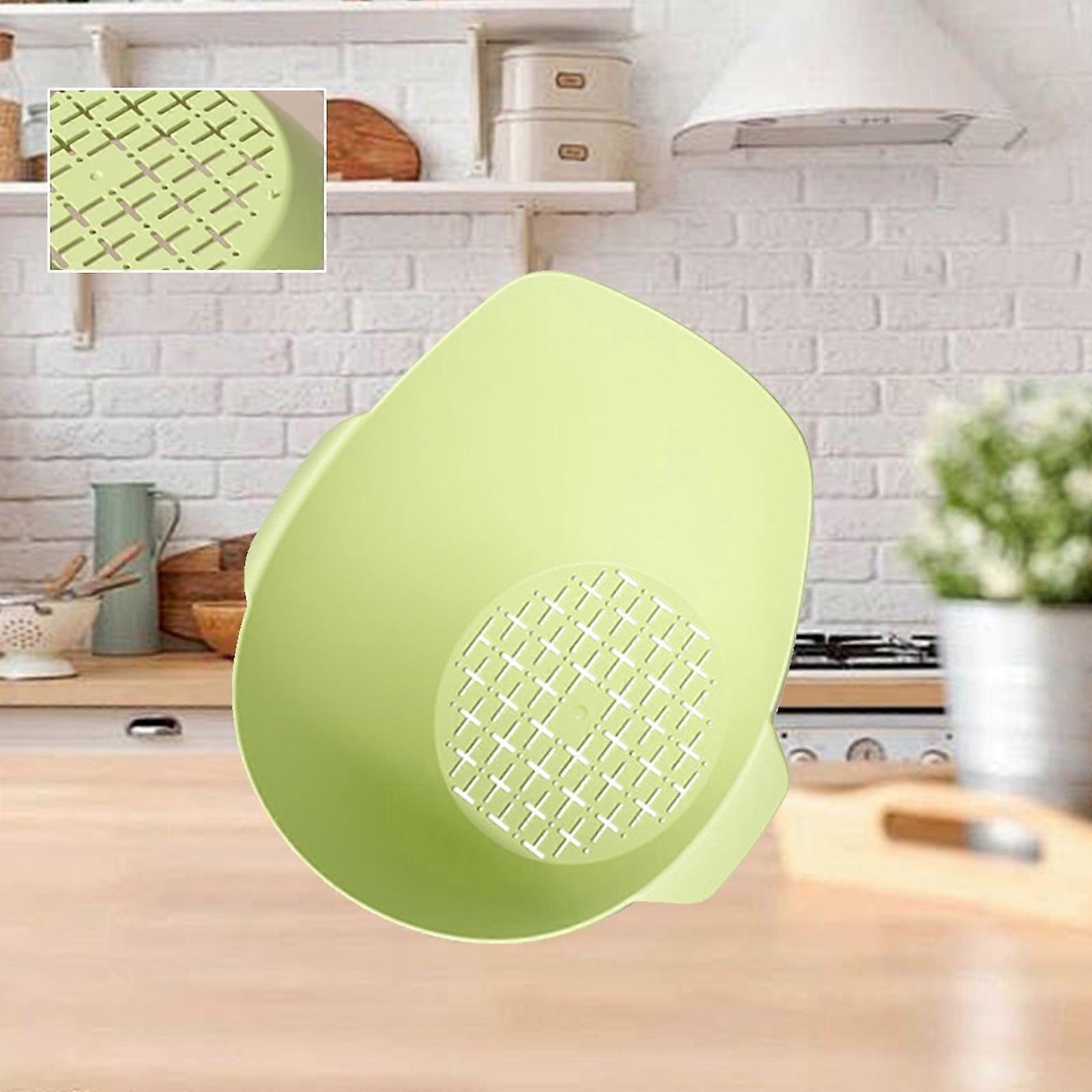 Txmfgh Multi-layer Stackable Vegetable Basket - Draining, Washing, and Rice Straining for Kitchen Use with Unique Bird Nest Design