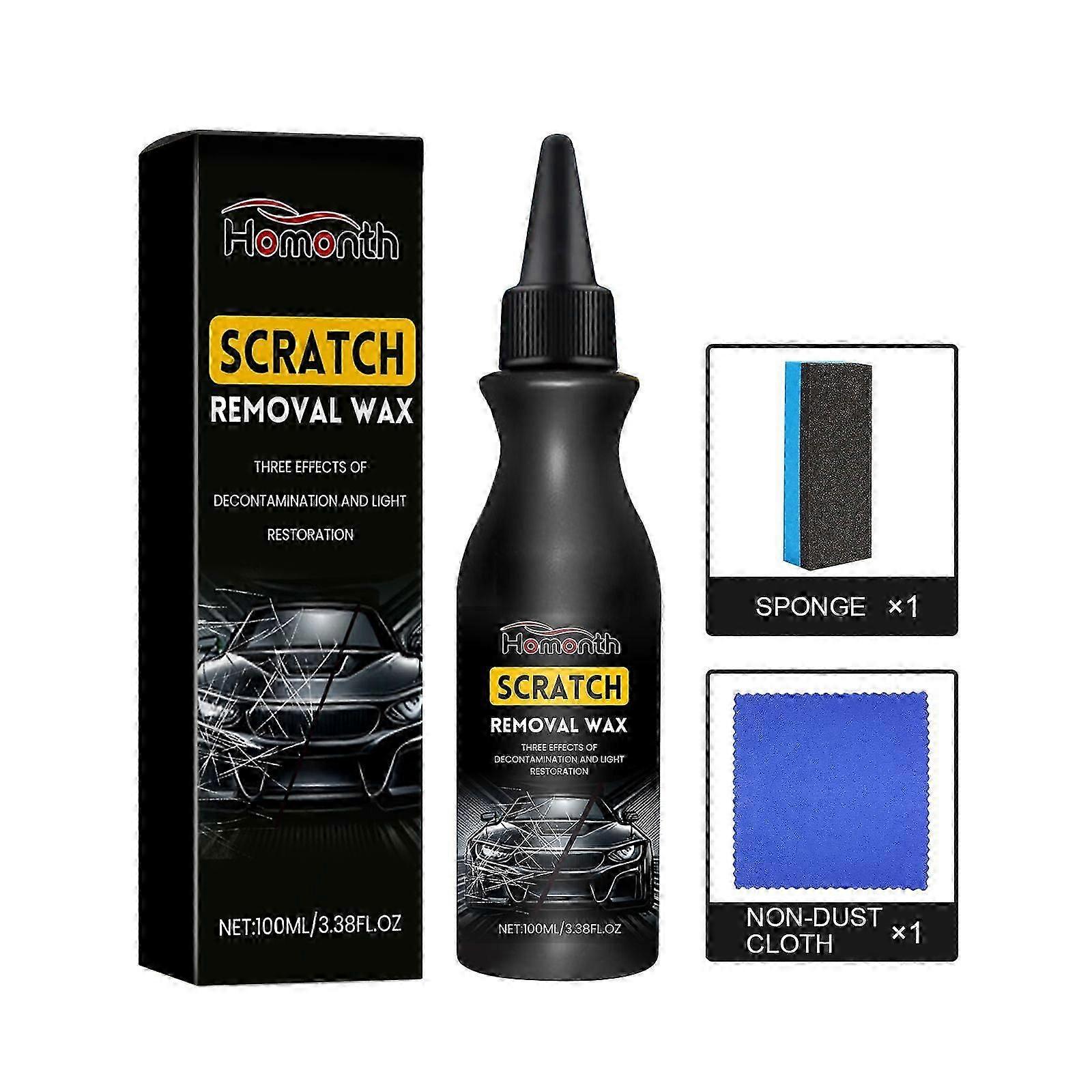 Car Scratch Remover  Instant Vehicle Paint Repair  Polishing Agent | Easy to Use, Durable Protection for All Car Types