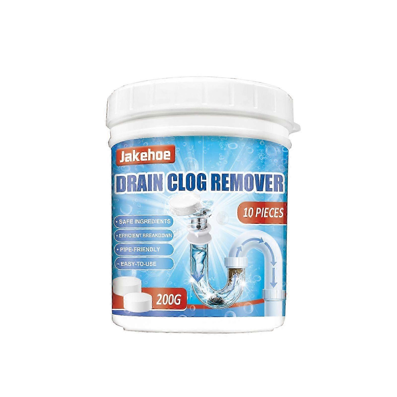 Pipe Unclogging Tablets dissolve quickly to tackle grease