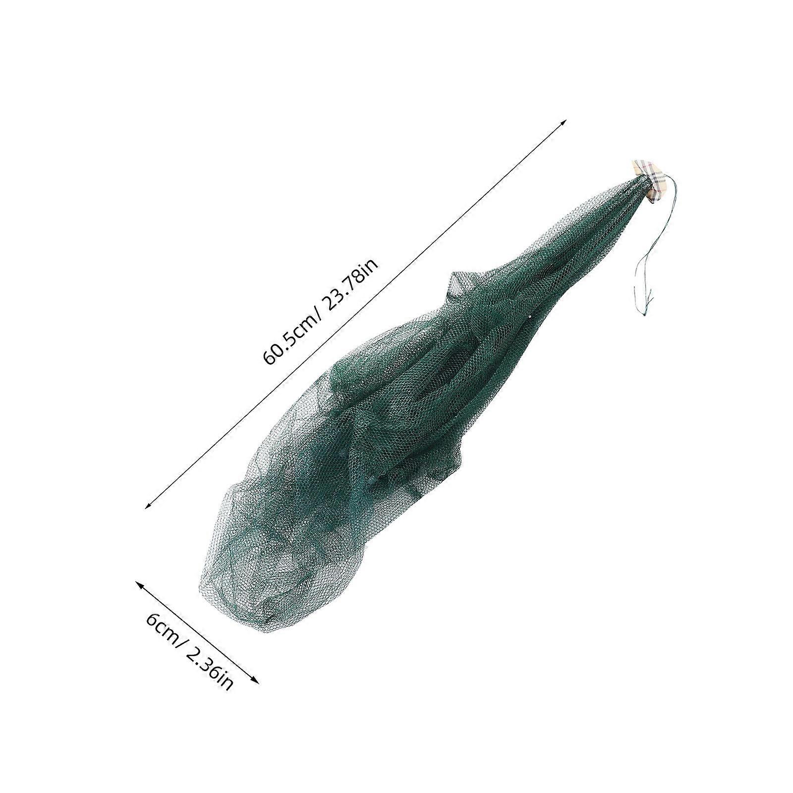 Foldable Crab Net Trap Cast Dip Cage Fishing Net for Fish Minnow Crawfish Shrimp Umbrella Design (Twelve Entrance)