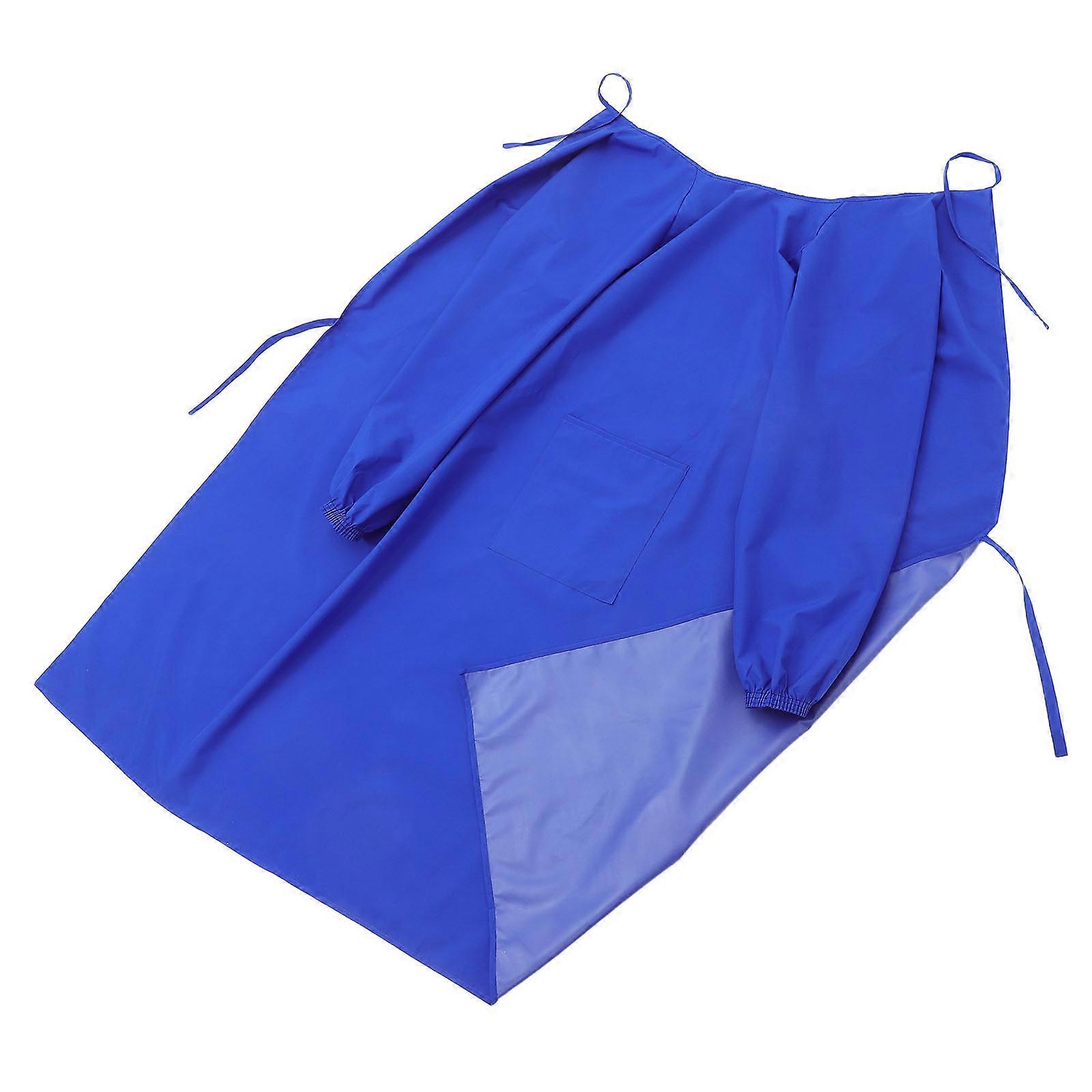 Waterproof and Oilproof Apron Long Sleeve Apron for Kitchen Use