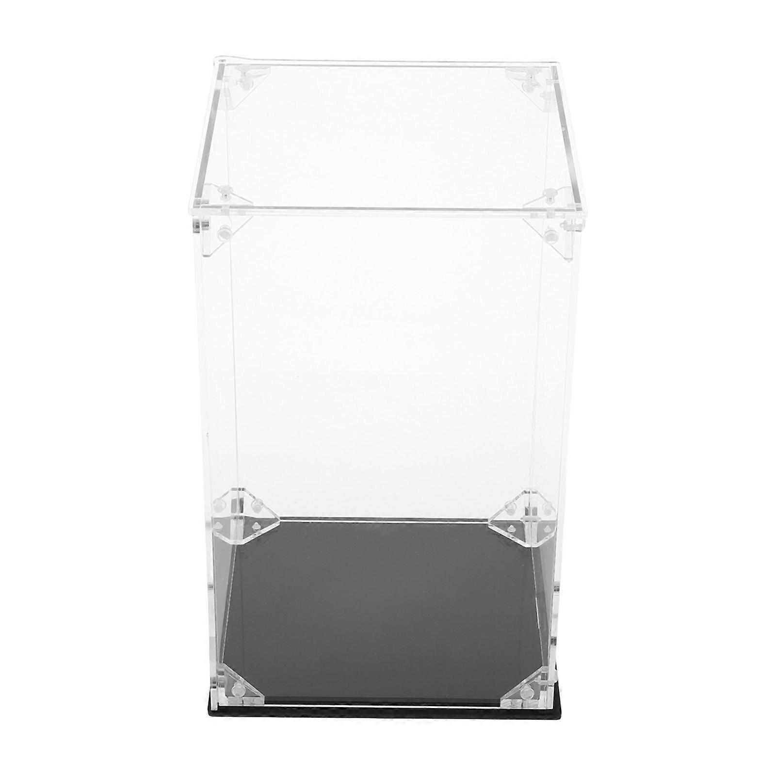 Action Figure Display Case Clear for Storage Use Easy to Assemble