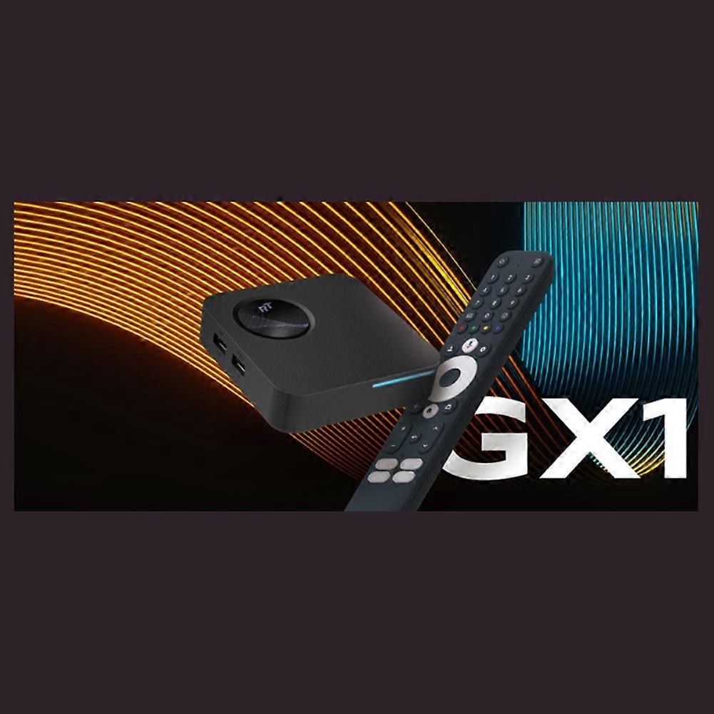 Android TV Box Wi-Fi6 HDMI-Compatible Bluetooth Connection 4GB+32GB DVB Media Box US Plug