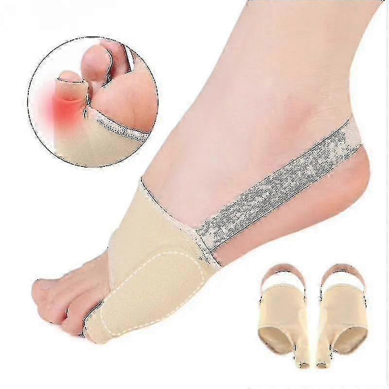 2pcs Tailor Bunion Corrector Pads Splint For Bunion Pinky Toe Relief Toe Straightener Little Toe Separator With Anti-slip