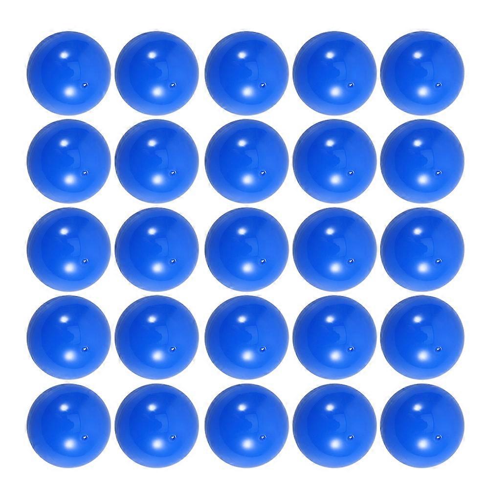 Blue PVC Openable Balls for Decor and Practical Game Supplies 25pcs