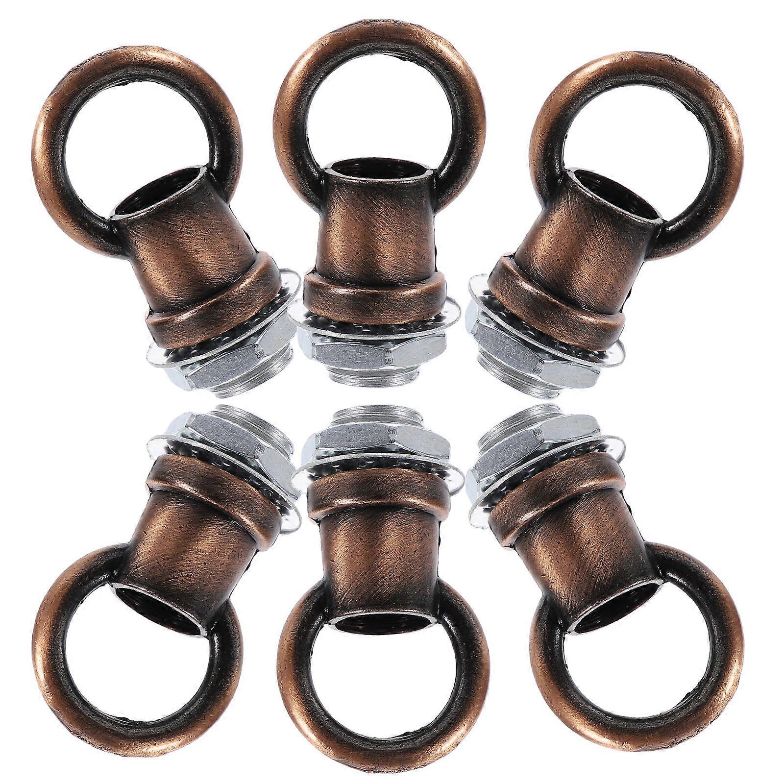 Hanging Lamp Loop Rings for Chandelier 12Pcs Lighting Fixture Hooks