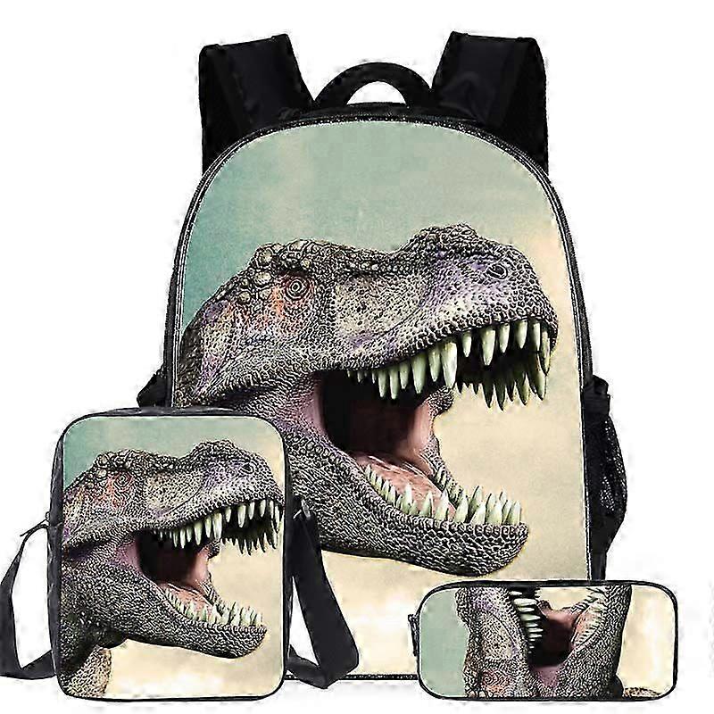 Student backpack three piece set cartoon backpackGOOD
