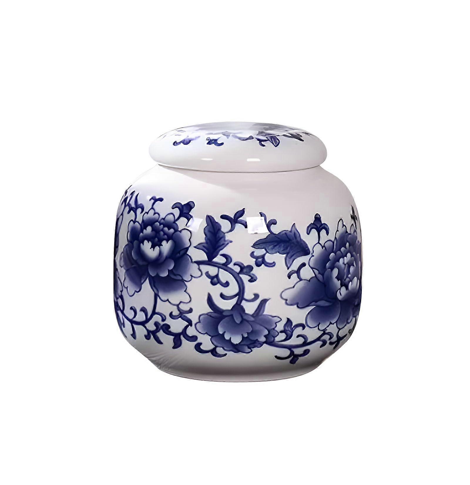 Ceramic Keepsake Jar with Durable HeatFired Finish, Minimalist Memorial Storage Container