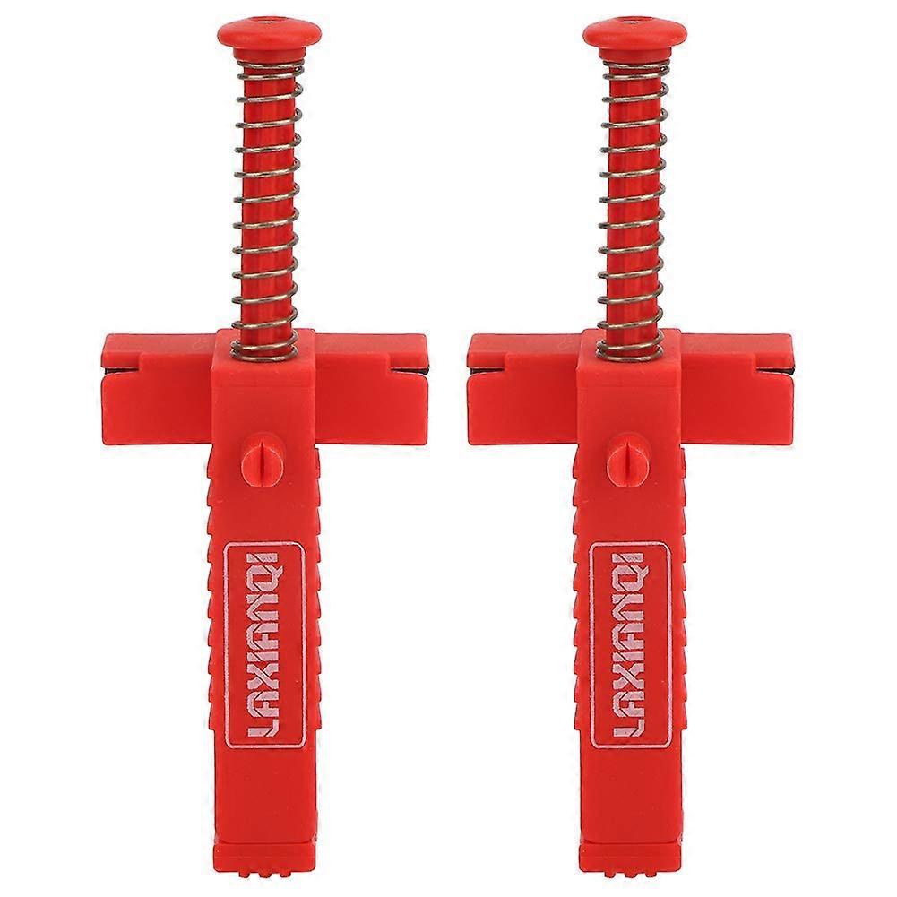Brick Liner Bricklaying Tools with Precise Wire Positioning and Secure Corner Alignment Red 2pcs
