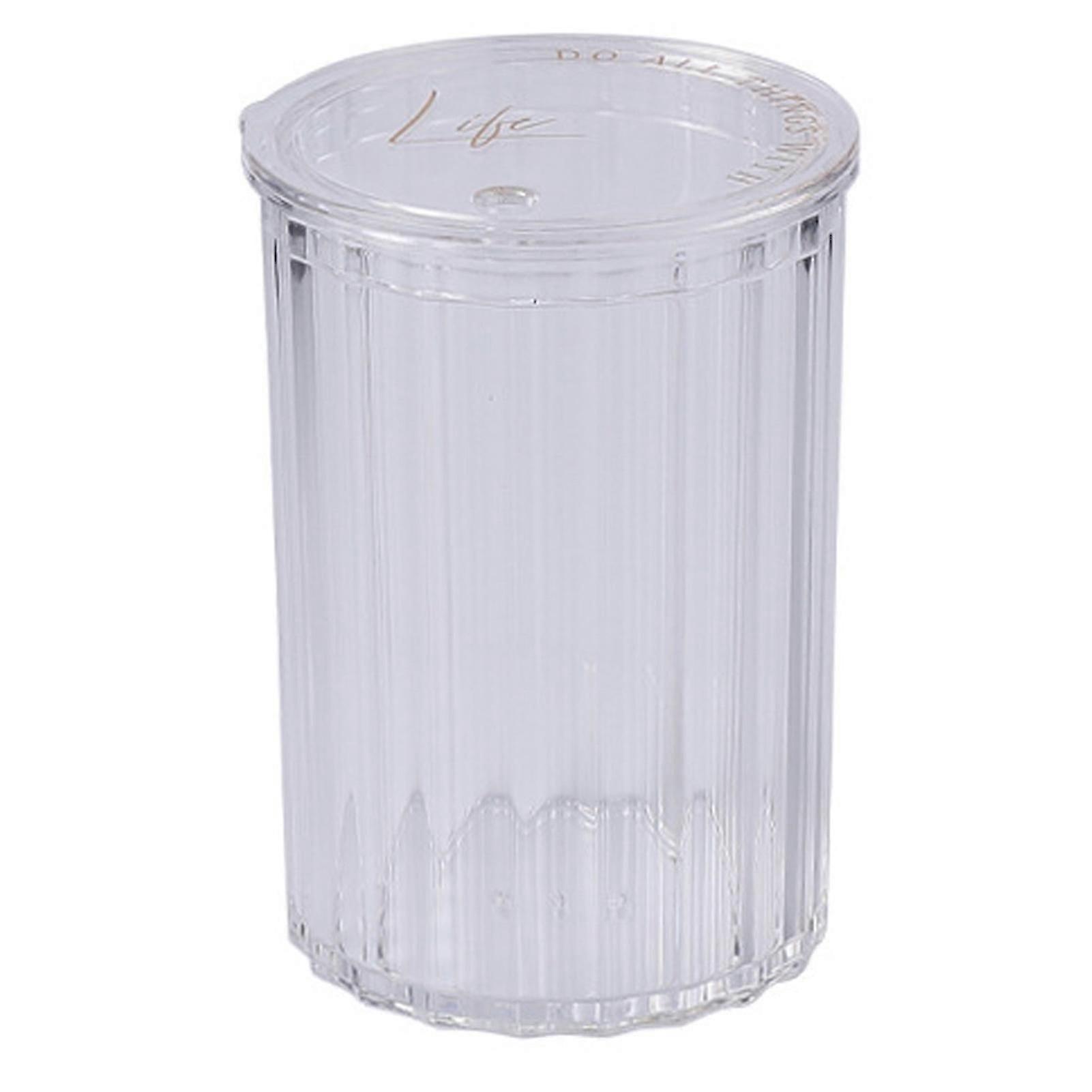 Toothpick Storage Box Dustproof Translucent Ps Ultra-light Toothpick Holder Box For Kitchen