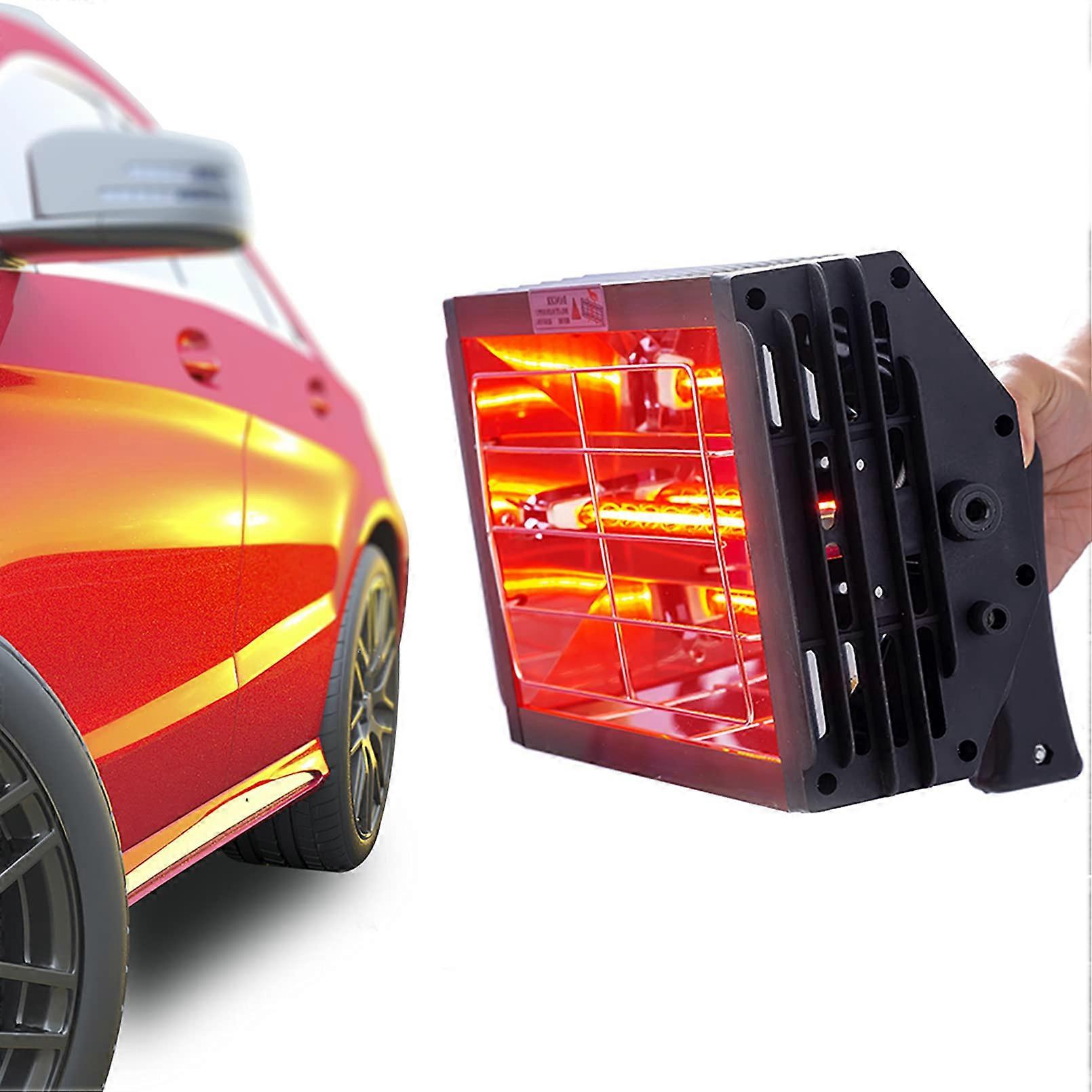 1000W Infrared Paint Curing Lamp with Fast Curing, Intelligent Timer for Car Bodywork