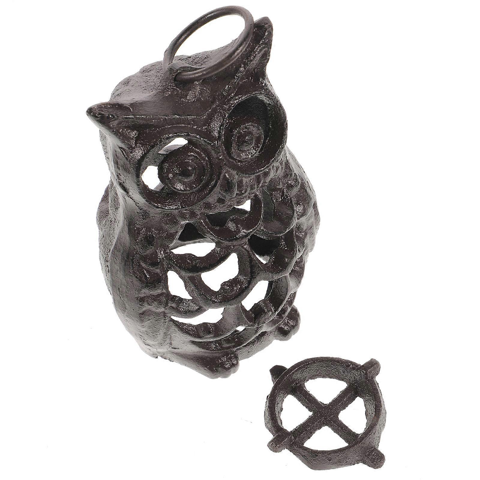 Animal Candlestick Holder Owl Design for Candle Iron