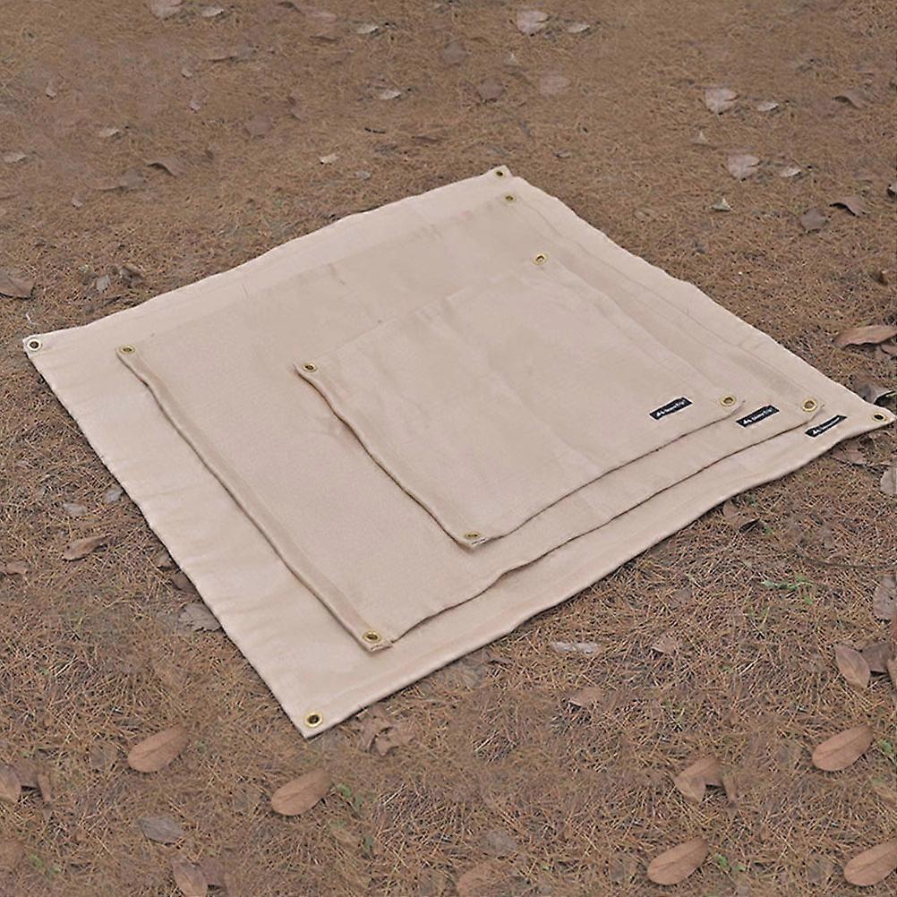 Tapis ignifugé de camping, tissu de protection pour une utilisation en extérieur, 1 pièce