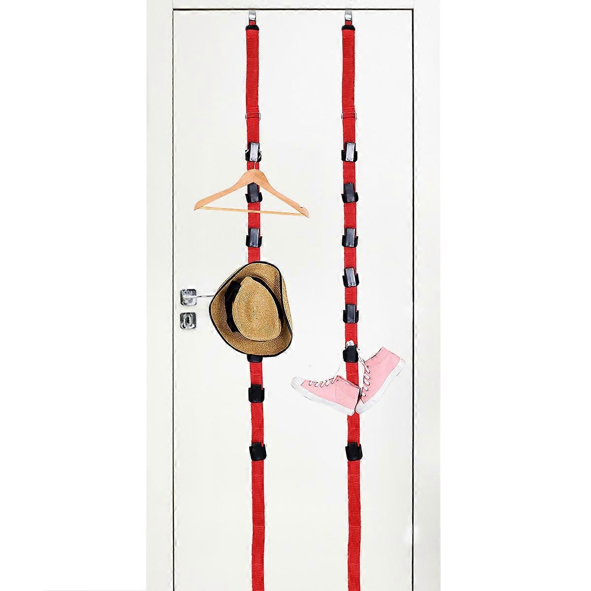 Door Hanger Organizer Adjustable Door Back Hook Hanger for Clothes Bag