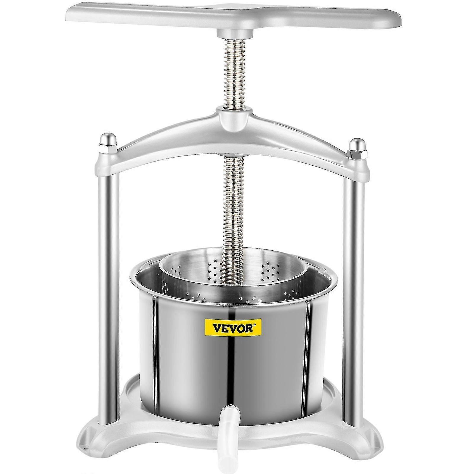 Fruit Wine Press Juice Press For Cider Vegetables Cheese Tinctures 3 L