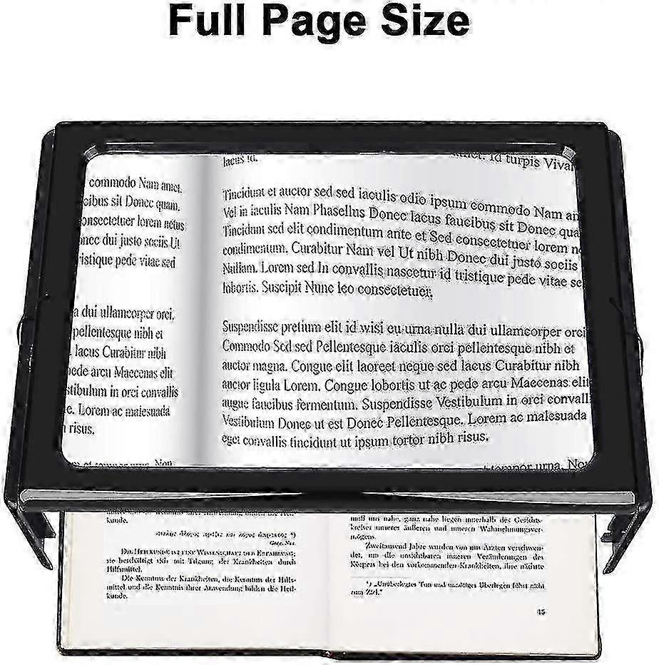 Reading Magnifiers Magnifier With Light, 3x Magnification Reading Magnifiers