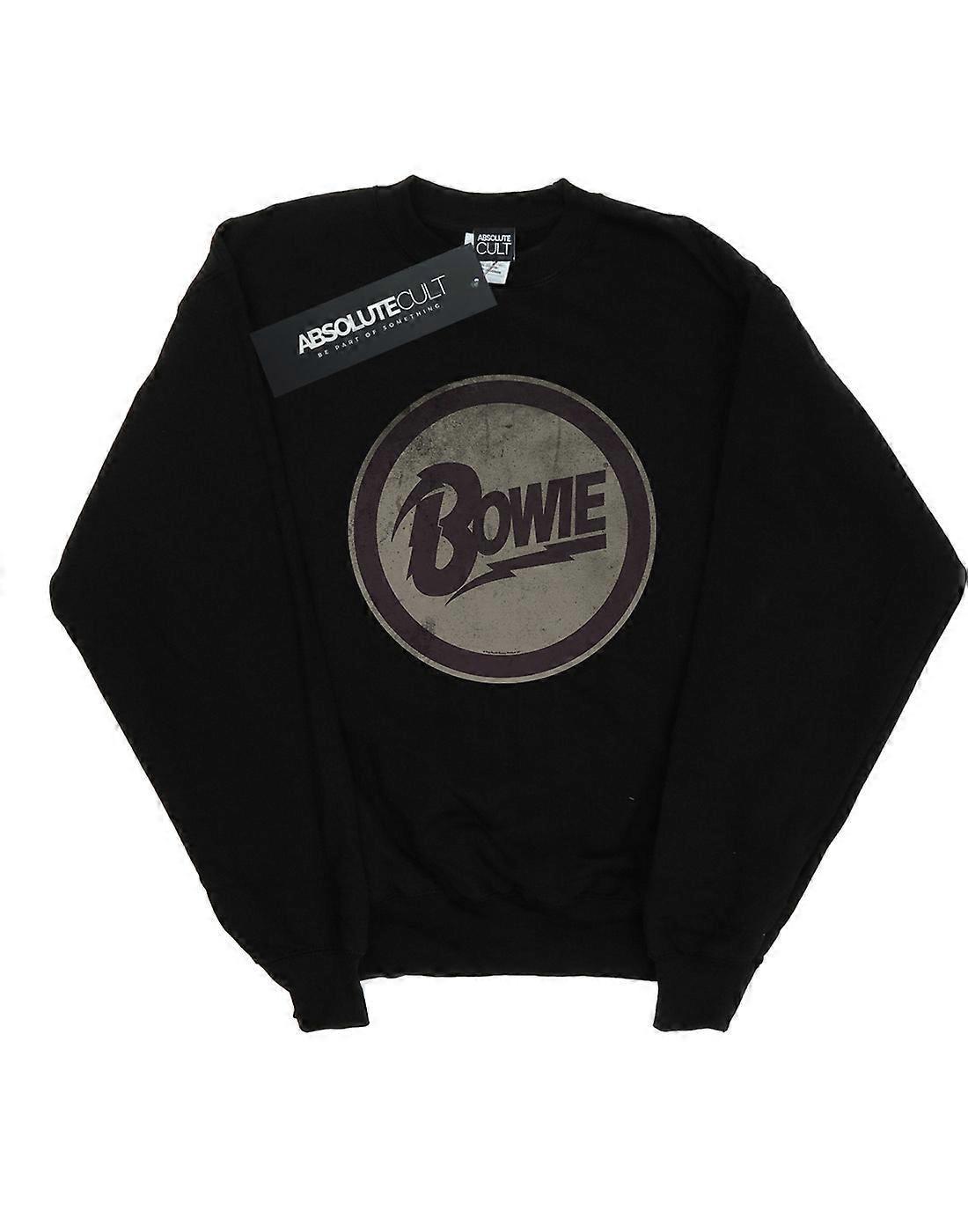 David Bowie mannen cirkel Logo Sweatshirt