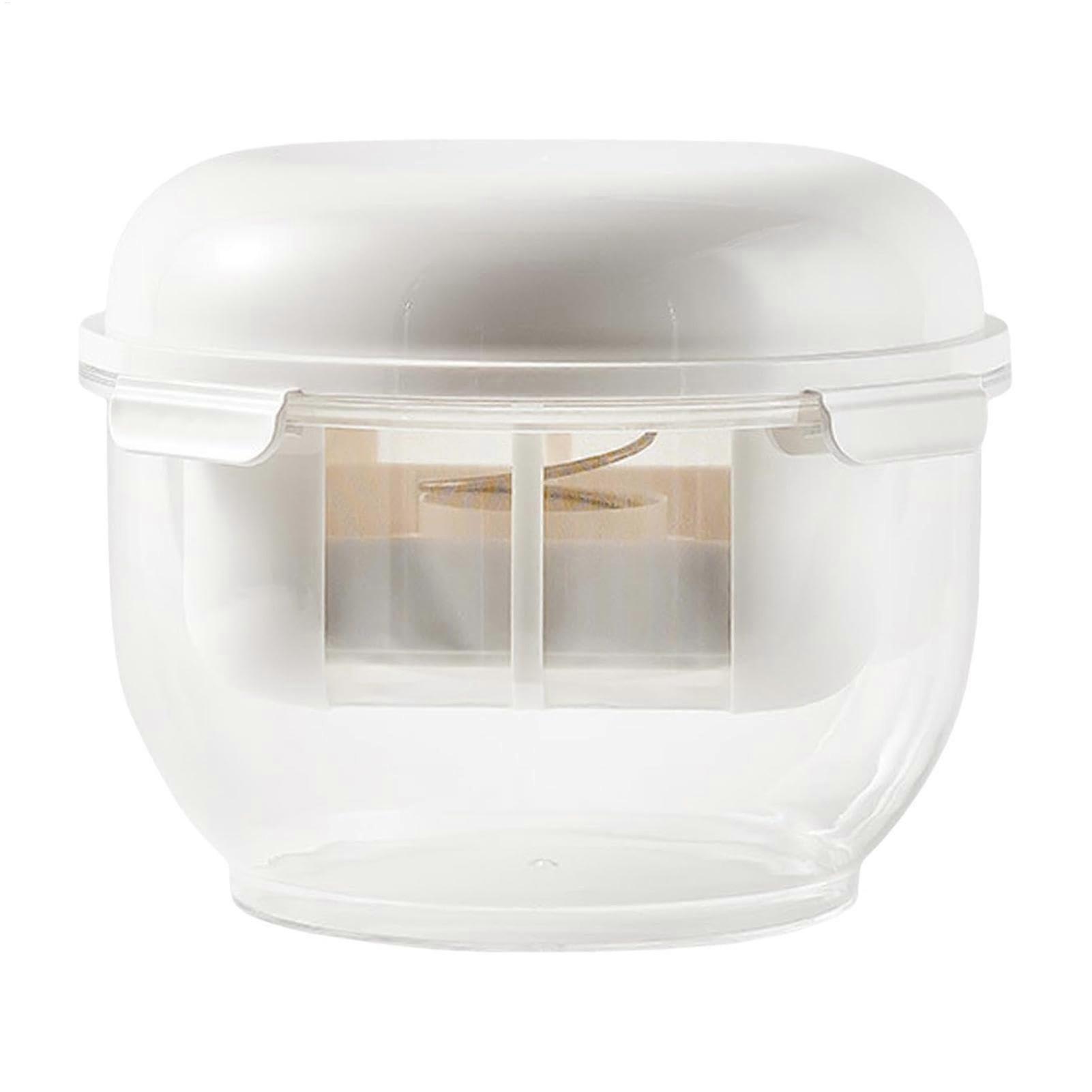 Yogurt Strainer with Transparent Lid, Fine Mesh Cheese Strainer for MultiPurpose Use