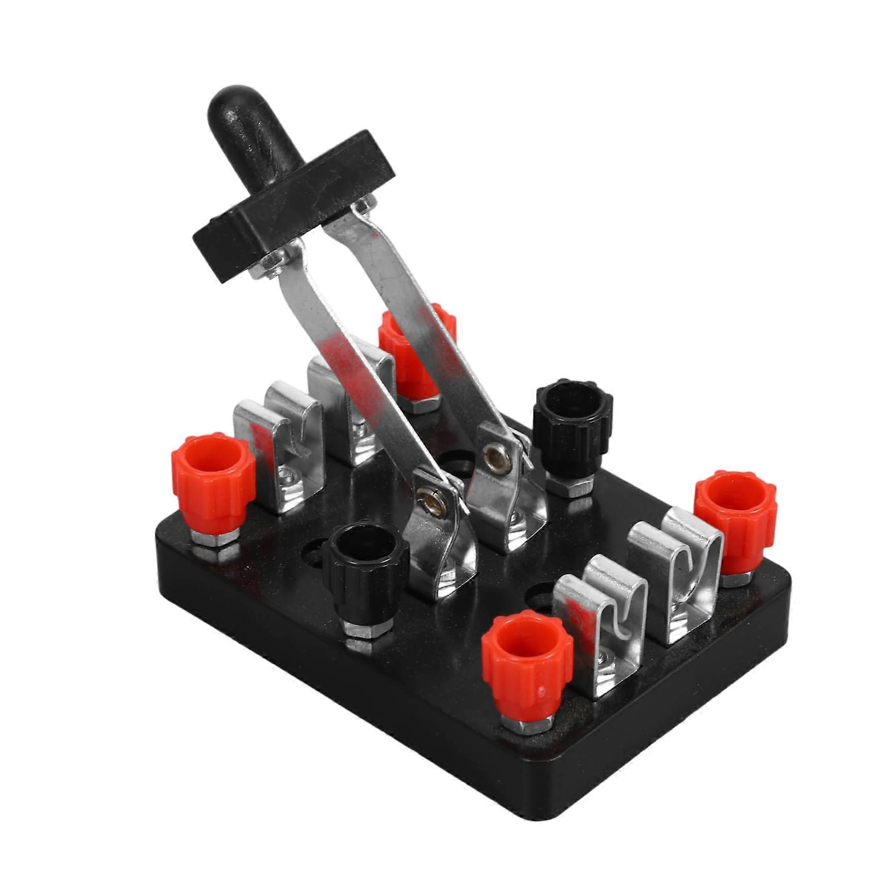 Physics Lab Double Pole Double Throw Switch for Stable Circuit Experiments and Educational Projects