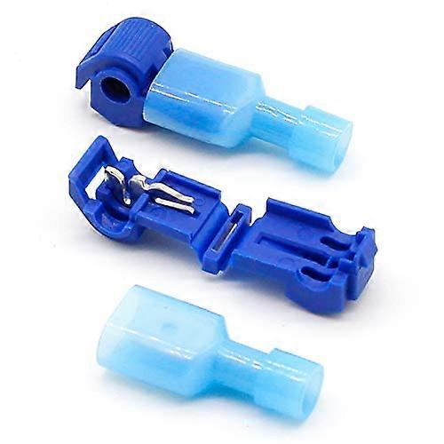 20pcs Blue TType Quick Splice Connector Set for 1.22.5mm Wire Secure Electrical Terminal