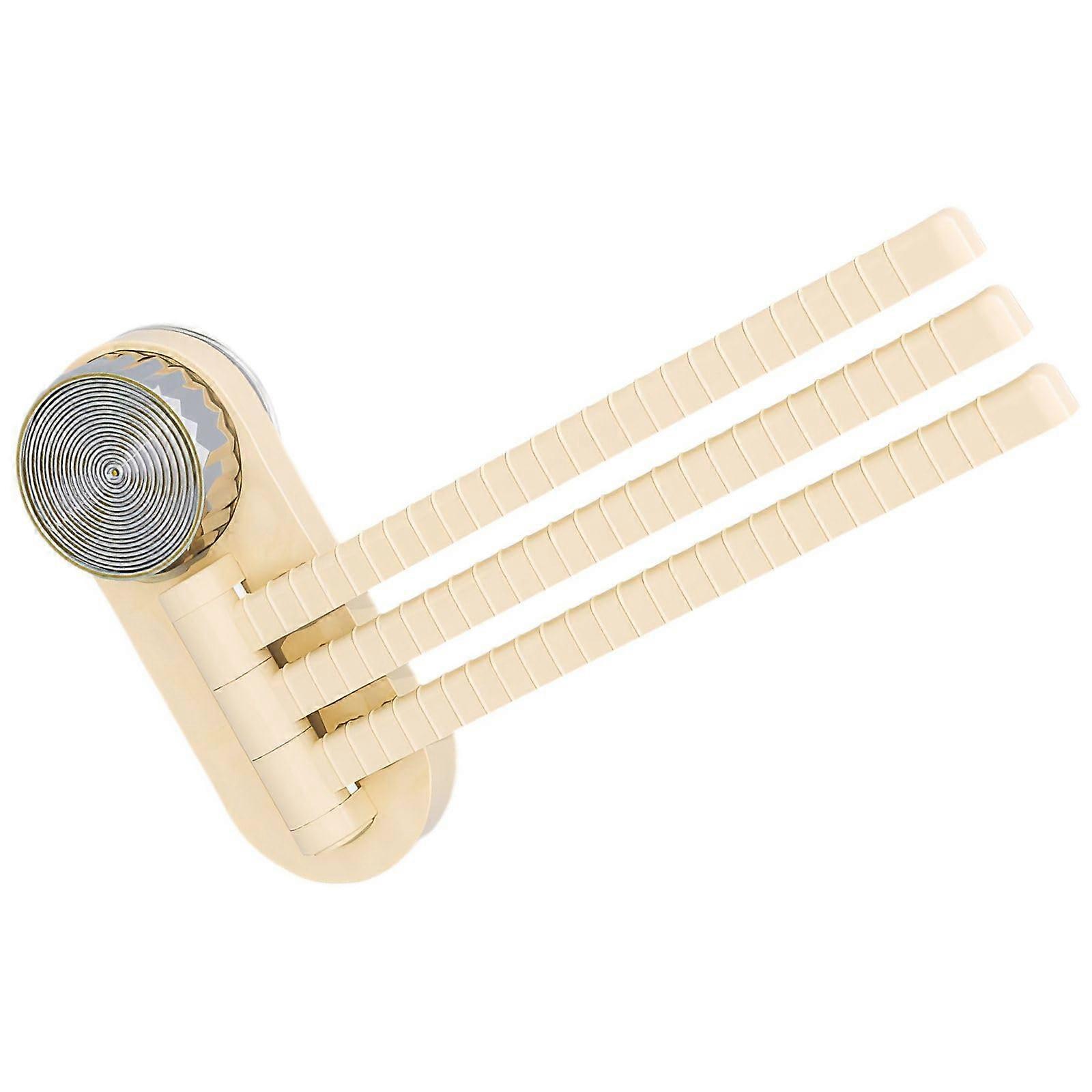 Suction Cup Towel Rack 180° Rotating No Drill Adjustable Multi Tier Holder for Bathroom Kitchen