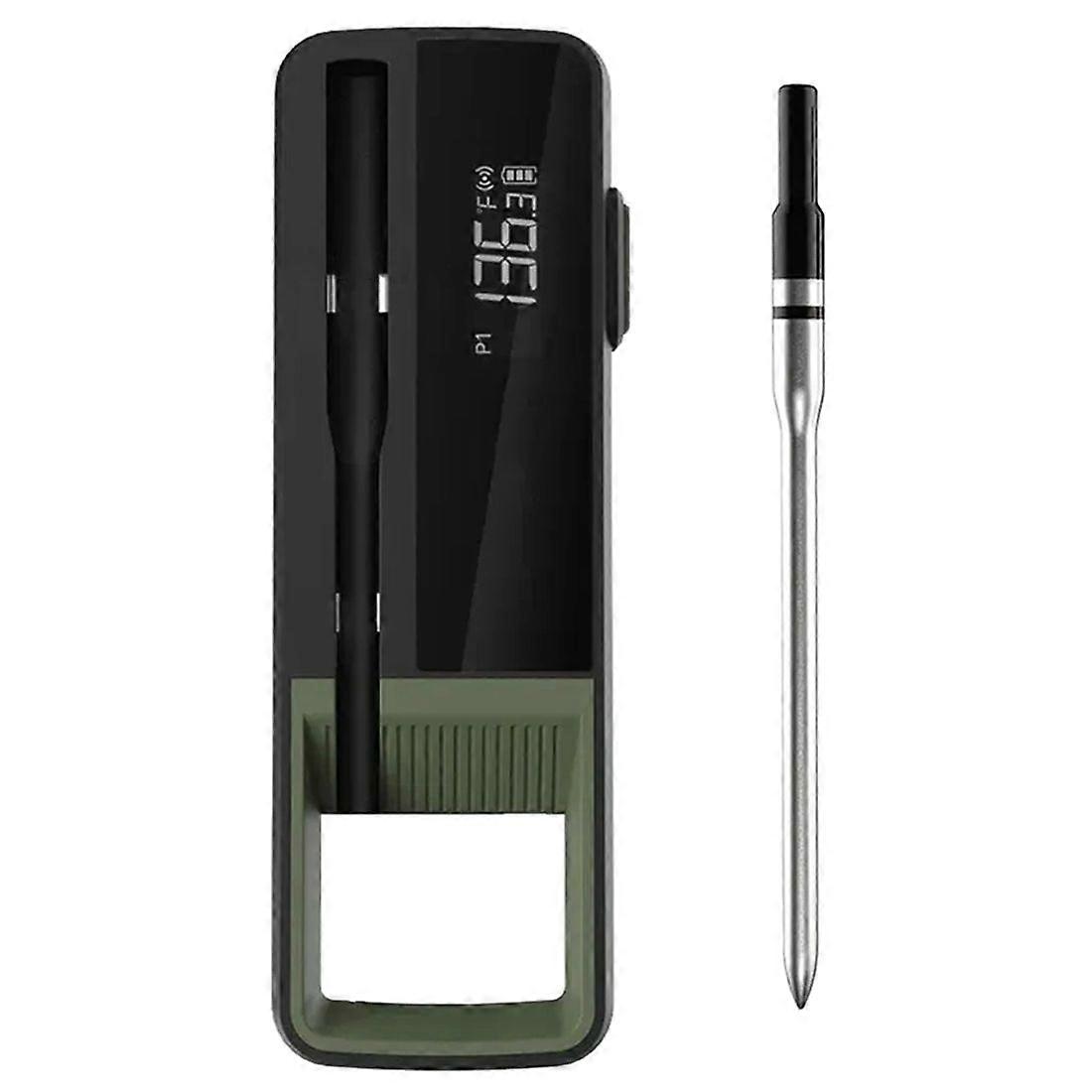 Wireless Meat Waterproof Probe Bluetooth Digital Kitchen with Temperature Display Screen & APP